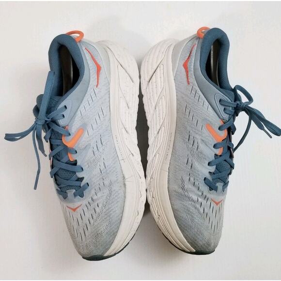 HOKA Women's Gaviota 4 running shoe Blue Fog/Plein Air Sneaker Size 7 Running - Picture 5 of 8